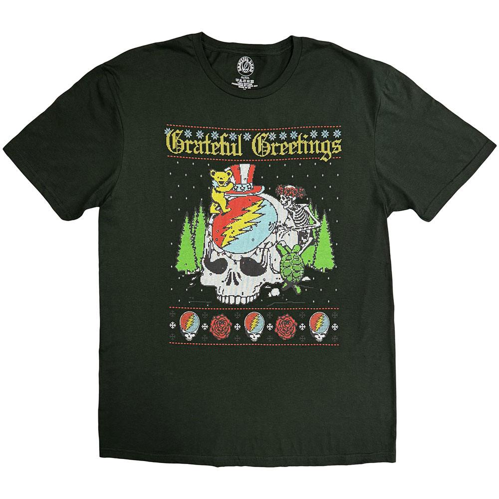 Grateful Dead - Grateful Greetings Herren TShirt - Grün